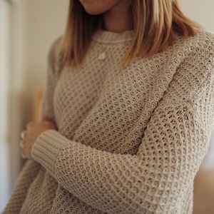 madewell crewneck knit sweater